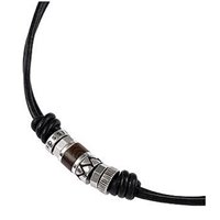 Collier Fossil Homme in Cuir JF84068040 - JF84068040